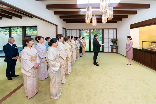 ご接見 写真 （整列）